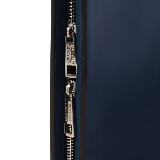 Leather document case Tuscany Leather Tiberio, Dark blue