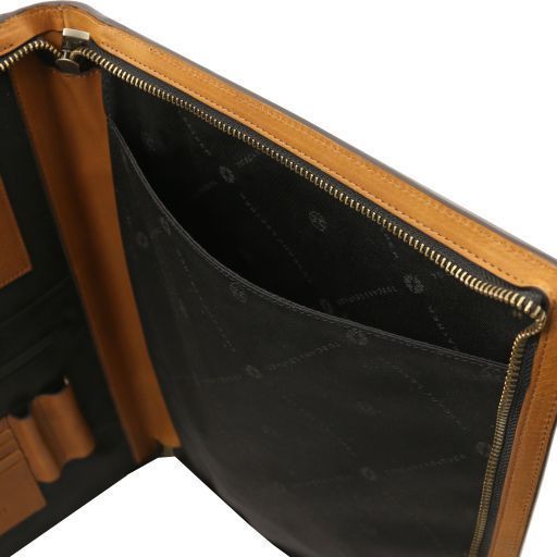 Leather document case Tuscany Leather Tiberio, Dark blue