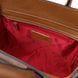 Leather tote Tuscany Leather Origami, Cognac